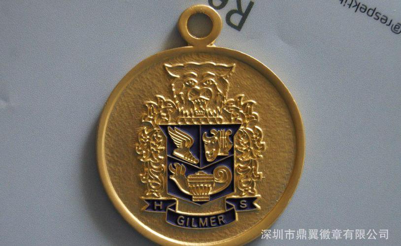 深圳市鼎翼徽章提供的金属奖牌 古铜纪念币